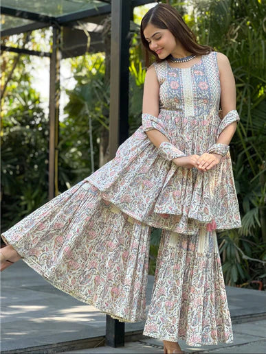 5 Different types of Sharara Suits Women Must Own 5 Different types of Sharara Suits Women Must Own