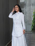 AAHELI AMULYA OFF-WHITE COTTON KNATHA CO-ORD SET AAHELI AMULYA OFF-WHITE COTTON KNATHA CO-ORD SET