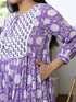 MULMUL VANSHA FLORAL BLOCK PRINTED DRESS MULMUL VANSHA FLORAL BLOCK PRINTED DRESS