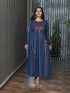 AATREYA YARN DYED COTTON MAXI DRESS AATREYA YARN DYED COTTON MAXI DRESS
