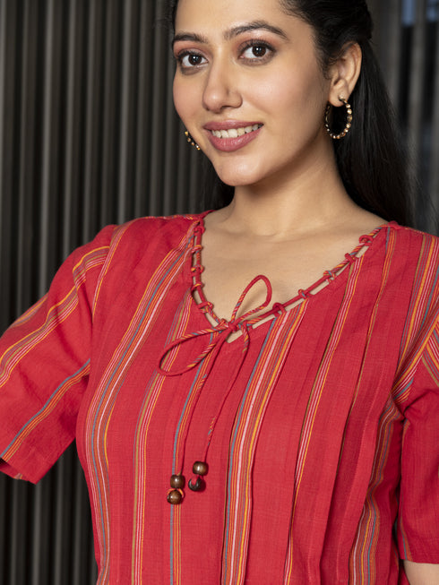 AAHELI AADITA YARN DYED COTTON CO-ORD SET AAHELI AADITA YARN DYED COTTON CO-ORD SET