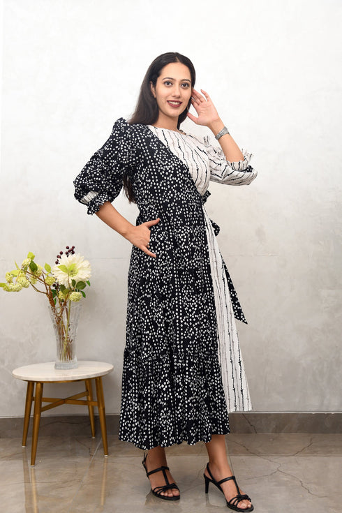 AAHELI EBONY PRINTED COVER-UP & DRESS AAHELI EBONY PRINTED COVER-UP & DRESS