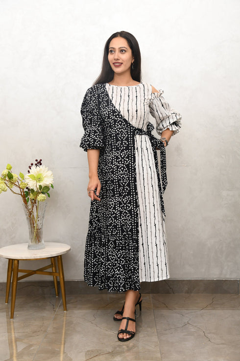 AAHELI EBONY PRINTED COVER-UP & DRESS AAHELI EBONY PRINTED COVER-UP & DRESS