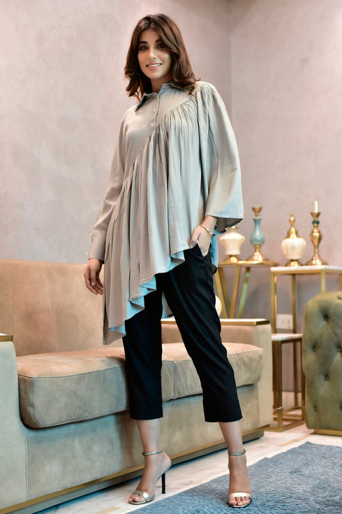 AAHELI GREY FALL CO-ORD SET AAHELI GREY FALL CO-ORD SET