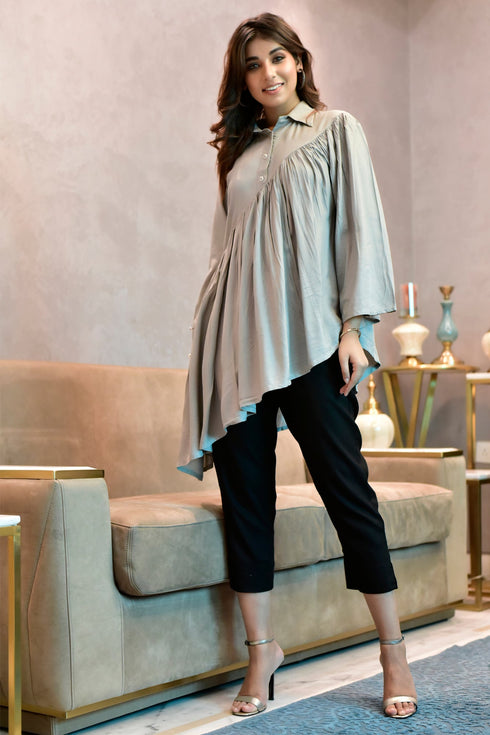 AAHELI GREY FALL CO-ORD SET AAHELI GREY FALL CO-ORD SET