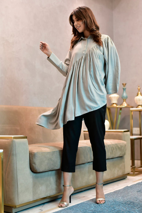 AAHELI GREY FALL CO-ORD SET AAHELI GREY FALL CO-ORD SET