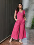 AAHELI CALLIE FUCHSIA LUREX JUMPSUIT AAHELI CALLIE FUCHSIA LUREX JUMPSUIT