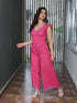 AAHELI CALLIE FUCHSIA LUREX JUMPSUIT AAHELI CALLIE FUCHSIA LUREX JUMPSUIT