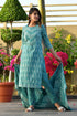 MULMUL AANAVI BLOCK PRINTED KURTA-PANTS & DUPATTA SET MULMUL AANAVI BLOCK PRINTED KURTA-PANTS & DUPATTA SET