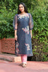 AAHELI ORGANZA PITTAN WORK KURTA WITH PANT AAHELI ORGANZA PITTAN WORK KURTA WITH PANT