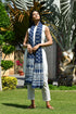 AAHELI BAHIRA INDIGO BLOCK PRINTED DUPATTA AAHELI BAHIRA INDIGO BLOCK PRINTED DUPATTA