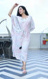 AAHELI NITARA MARBLED KAFTAN AAHELI NITARA MARBLED KAFTAN
