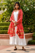 AAHELI AURORA RED BANDHANI DUPATTA AAHELI AURORA RED BANDHANI DUPATTA