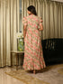 AAHELI VERNAZZA FLORAL FLARED DRESS AAHELI VERNAZZA FLORAL FLARED DRESS