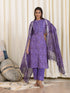 MULMUL AARYA BLOCK PRINTED KURTA-PANTS & DUPATTA SET MULMUL AARYA BLOCK PRINTED KURTA-PANTS & DUPATTA SET