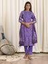 MULMUL AARYA BLOCK PRINTED KURTA-PANTS & DUPATTA SET MULMUL AARYA BLOCK PRINTED KURTA-PANTS & DUPATTA SET
