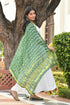 AAHELI FAIRWAY GREEN BANDHANI DUPATTA AAHELI FAIRWAY GREEN BANDHANI DUPATTA