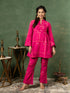 AAHELI AMARA A-LINE KURTA & BOOTCUT PANTS SET AAHELI AMARA A-LINE KURTA & BOOTCUT PANTS SET
