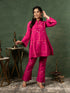 AAHELI AMARA A-LINE KURTA & BOOTCUT PANTS SET AAHELI AMARA A-LINE KURTA & BOOTCUT PANTS SET