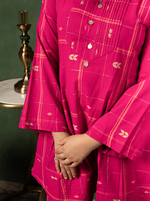 AAHELI AMARA A-LINE KURTA & BOOTCUT PANTS SET AAHELI AMARA A-LINE KURTA & BOOTCUT PANTS SET