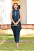 AAHELI LEILA JARI EMBROIDERED KURTI SET AAHELI LEILA JARI EMBROIDERED KURTI SET