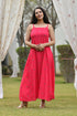 AAHELI RASPBERRY-GREY EMBROIDERED DRESS WITH SHRUG AAHELI RASPBERRY-GREY EMBROIDERED DRESS WITH SHRUG
