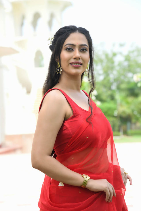 MULMUL ZAINA SEQIUN-THREAD WORK CHIFFON SAREE MULMUL ZAINA SEQIUN-THREAD WORK CHIFFON SAREE