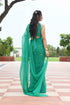 MULMUL MAHREEN AARI-BEAD WORK CHIFFON SAREE MULMUL MAHREEN AARI-BEAD WORK CHIFFON SAREE