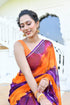 MULMUL BIRD OF PARADISE CHIFFON SAREE MULMUL BIRD OF PARADISE CHIFFON SAREE