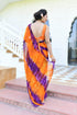 MULMUL BIRD OF PARADISE CHIFFON SAREE MULMUL BIRD OF PARADISE CHIFFON SAREE