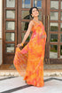 MULMUL BEGONIA CHIFFON SAREE MULMUL BEGONIA CHIFFON SAREE