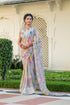 MULMUL SURFINIA CHIFFON SAREE MULMUL SURFINIA CHIFFON SAREE