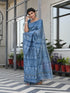 MULMUL MANASVINI TIE-DYED CHANDERI SAREE MULMUL MANASVINI TIE-DYED CHANDERI SAREE