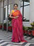 MULMUL PREETISHA MULTICOLORED LEHERIYA CHIFFON SAREE MULMUL PREETISHA MULTICOLORED LEHERIYA CHIFFON SAREE