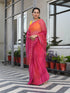 MULMUL PREETISHA MULTICOLORED LEHERIYA CHIFFON SAREE MULMUL PREETISHA MULTICOLORED LEHERIYA CHIFFON SAREE